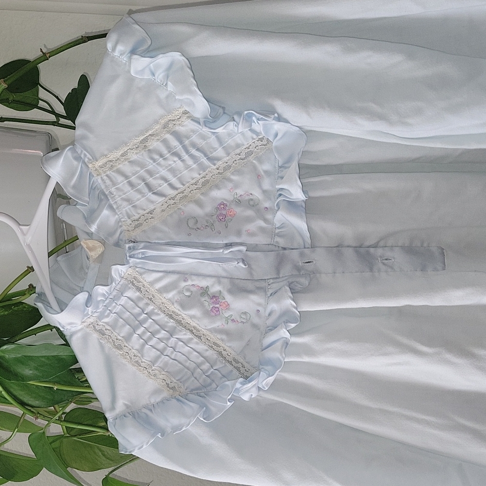 Victoria's Secret 1980 Vintage Gold Label Slip Night Sz M